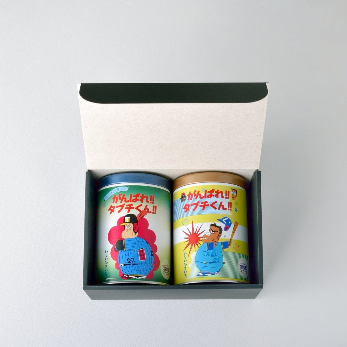 がんばれ!! タブチくん!! セット(缶入り・豆2種類)